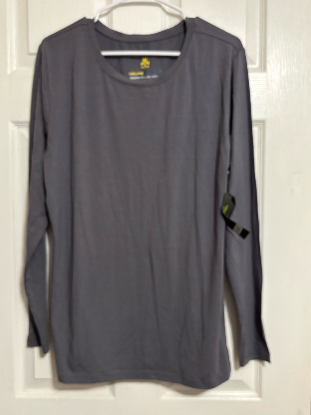 Crewneck Long Sleeve Tee in Slate Gray NWT Sz XL